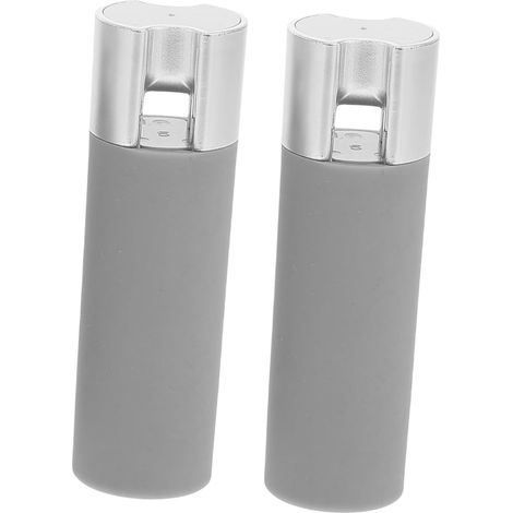 Pendentifs de Poids pour Cordon de Rideau Lot de 2 Accessoires en Plastique Résistants au Vent Poignées de Stores en Gris pour Stores Enrouleurs et Rideaux(Gris) (1/5)