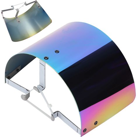 Panel de protección térmica de acero inoxidable T-304 de color para filtros de entrada de 2,5 a 5 pulgadas. (1/5)