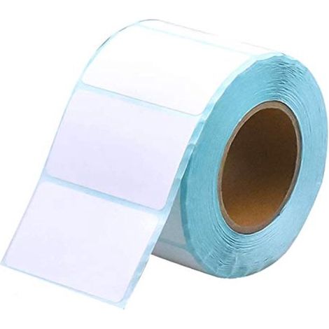1000 etiquetas autoadhesivas para direcciones de 40x20 mm,Etiquetas rectangulares blancas para impresoras térmicas (1/5)