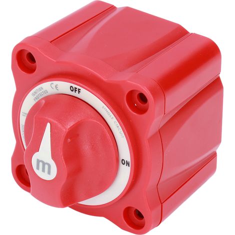 Interrupteur batterie 300A, coupe-circuit unipolaire à boucle pour bateaux, camping-cars, voitures modifiées, sélecteur marin 12V/24V (1/5)