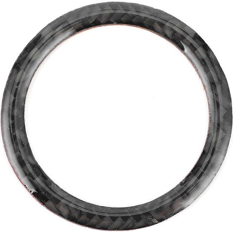 Anneau décoratif de démarrage/arrêt moteur en fibre de carbone pour Dodge Charger 2011-2014 - Pièces automobiles (1/4)