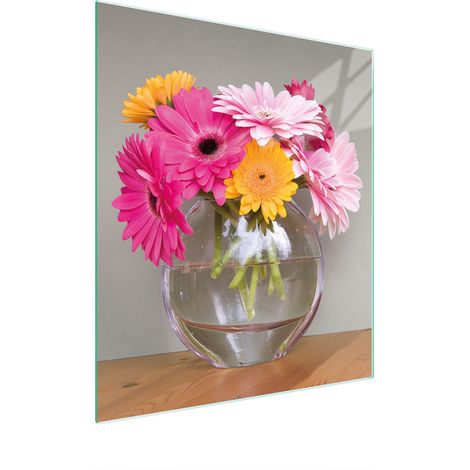 TABLA DE CORTAR DE VIDRIO 45x52 FLORES (1/5)
