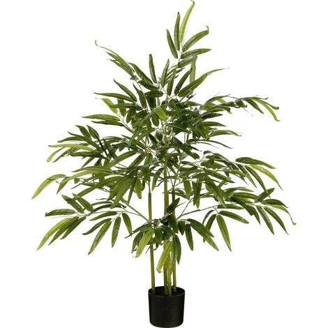 Mica Decorations Kunstpflanze Bambus im Topf grün Ø 50 x 107 cm Pflanze