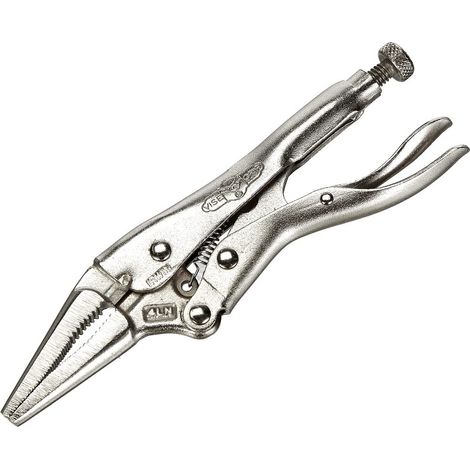 IRWIN T1602EL4 Pinza Autobloccante Becco a Punta con Tronchese Original - 4LN 4”/100 mm. Serraggio 41mm (1/5)