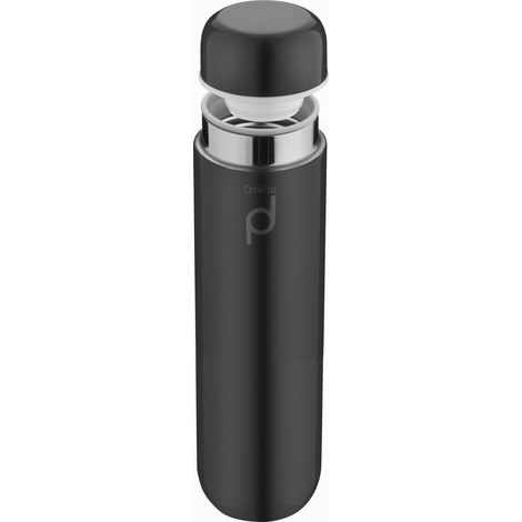 Pioneer Thermos DrinkPod in Acciaio Inox, Acciaio Inox 18/10, Nero, 0,3 L (1/4)