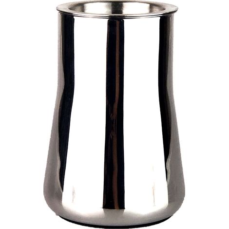 Kaffeefilter aus poliertem und sandgestrahltem Edelstahl mit Dosierer, Aromakapsel und Kaffeemaschine (1-teilig), Ausführung 1