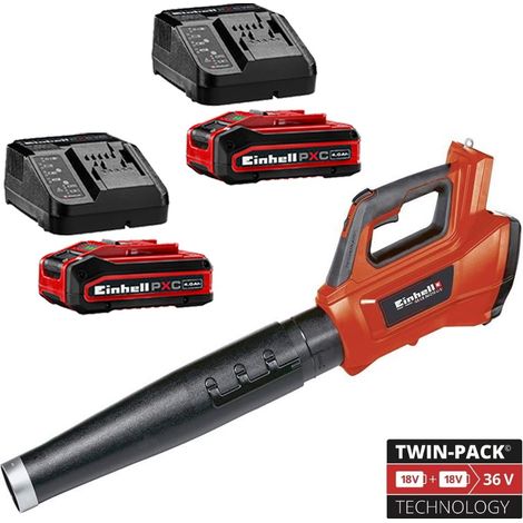 Einhell Professional 36v Twin 18v Leaf Blower GE-LB 36/210 Li PXC + 2X 4Ah Kit (1/4)