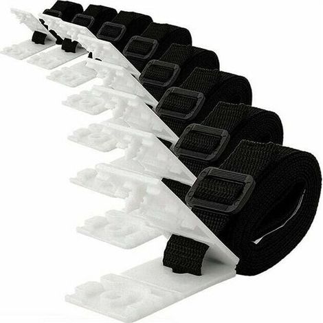 Universal Pool Cover Roller Befestigungsgurt Kit Schwimmgürtel für Outdoor-Ausrüstung