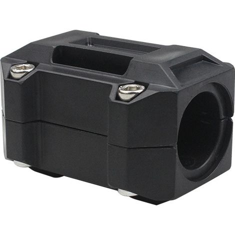 Motorcycle bumper with a diameter of 22/25/28 mm, crack-resistant rubber crash protection bar, universal model UY125 (1/3)