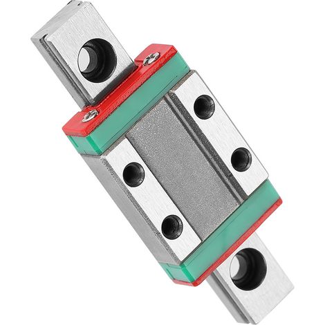 1pc LML9B Rail de guidage linéaire miniature Bloc coulissant de 9 mm de largeur (55 mm) (1/5)