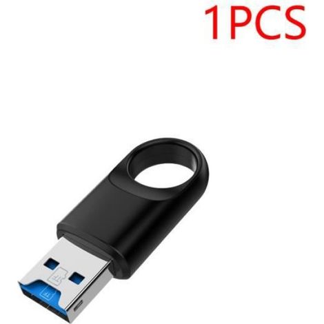 Connectique - alim,Lecteur de carte TF MicroSD USB 3.0 haute vitesse,1 ou 2 pièces,carte mémoire pour PC- 1pc[C740140]