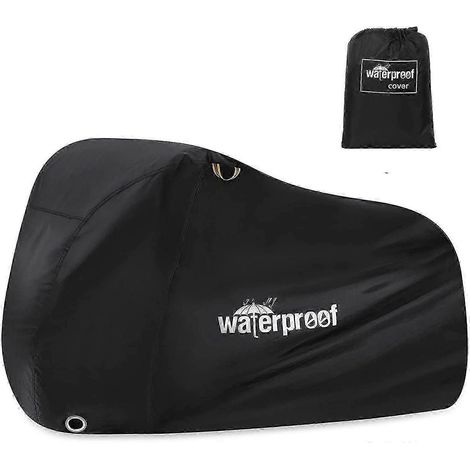 Housse de protection extérieure imperméable pour vélos avec trous pour cadenas-AquaForge (1/5)