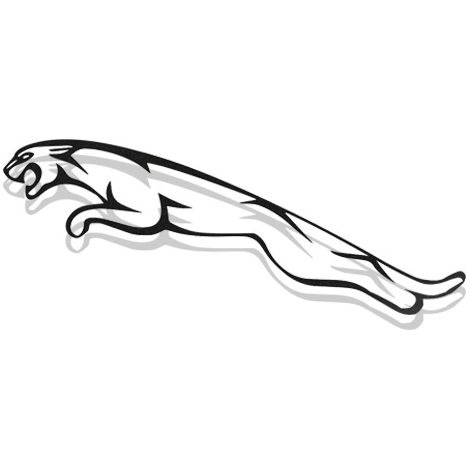 Logo – Wanddekoration aus Metall – Auto-Silhouette, ikonisches Retro-Kunstwerk und für die Innendekoration Ihrer Wände