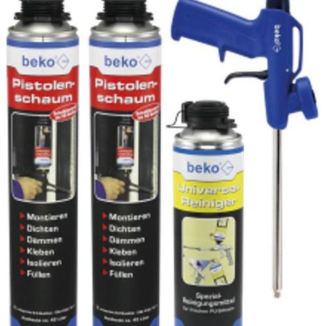 Kit Isolamento Beko Pistola Poliuretano Blu 55 litri