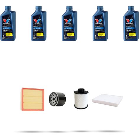 Kit tagliando 4 FILTRI e 5L OLIO compatibile con Dr 5 1.9D 88kw dal 2007 (1/5)