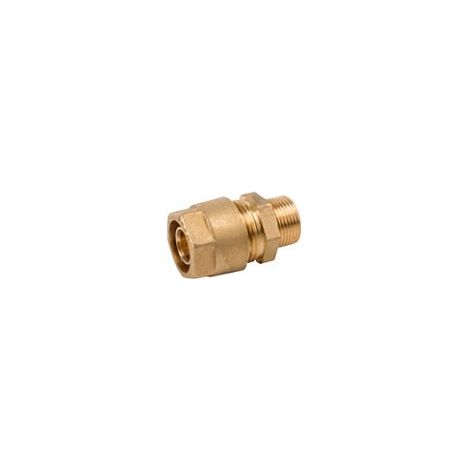 Raccordo diritto maschio 20x2,5 x 1/2" Pexal Twist con portagomma separabile VS0100614 (1/2)