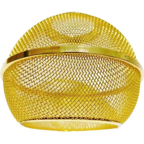 Abat-jour vintage avec cage en fer forgé pour salon style campagnard-Round-Aureate (1/5)