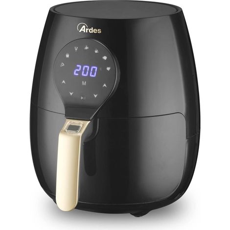 Friggitrice ad aria elettrica "Eldorada maxi" ideale per tutti i tipi di frittura, capacità 5 litri (1/4)