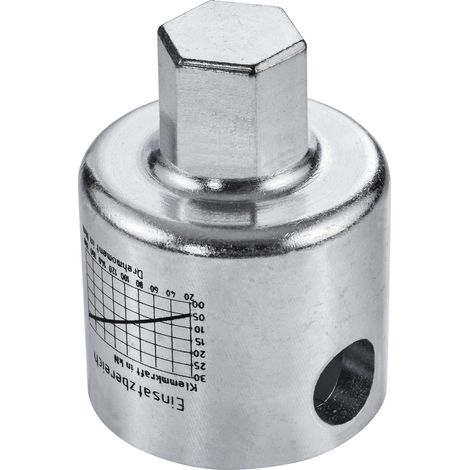 HEUER Sechskantaufsatz Backenbreite 140 mmStahl, gehärtet + verzinkt (1/2)