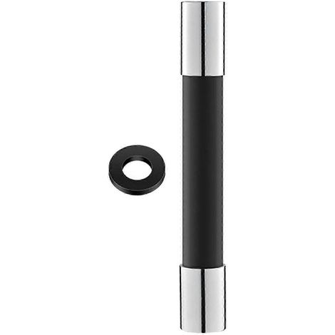 Raccord de rallonge de robinet à 4 points pour cuisine extérieure-Black 20cm (1/5)