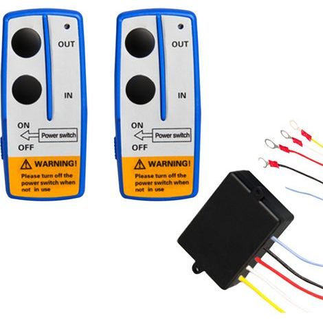 Wireless remote control for GM electric winch, battery-free wireless winch controller (1/4)