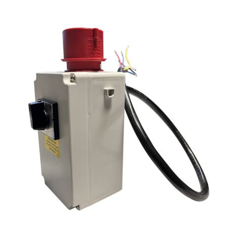 Motorstarter 400V 15A Anbauschalter für Stern- oder Dreieckschaltung mit Phasenwender (1/5)