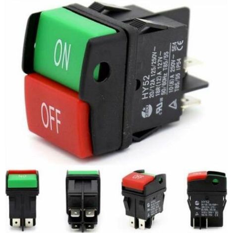 KODU HY52 Push Button Switch for Mechanical Device Equipment - 1pc (1/5)