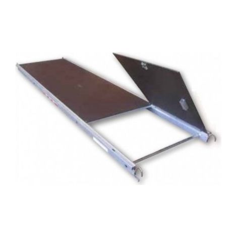 ALTRAD - Plancher alu bois  à trappe 2,00 x 0.60 m - NF - gamme échafaudage multidirectionnel - MULTIVIT+ 1&2- Réf: n8602 - 2 m