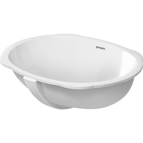 Lavabo encastré SANTOSA avec bonde ou bonde 510x375mm ou bonde