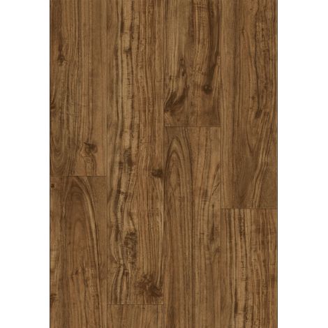 Mexen Lincoln échantillon de panneau vinyle 1240 x 182 mm SPC 6,5 mm, sous-couche IXPE 1,5 mm, 4 V-Joint, Noyer - F1087-S (1/2)