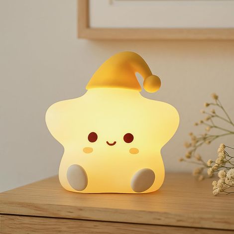 RHG Veilleuse en silicone mignonne pour enfants, rechargeable par USB (1/5)