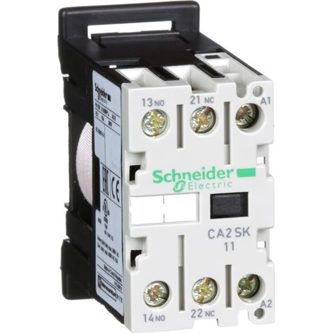 TeSys CA2SK contacteur 1F+1O instantané 10A 230Vca SCHNEIDER CA2SK11P7 (1/2)