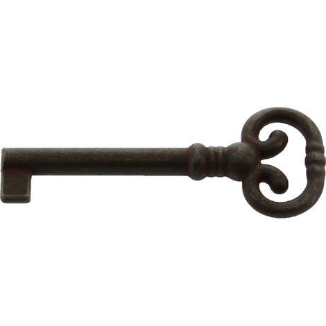 CHIAVE P/MOBILI 33007 29X74 MM FERRO VECCHIO- METAL STYLE- 25,0 pz