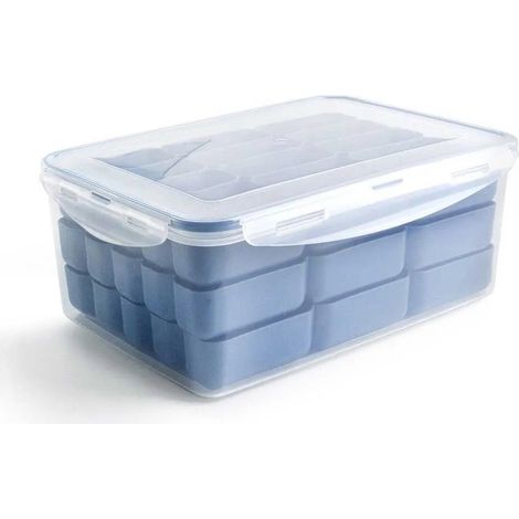 Accessoire de rangement ibili airtight container pour croquettes étanche empilable