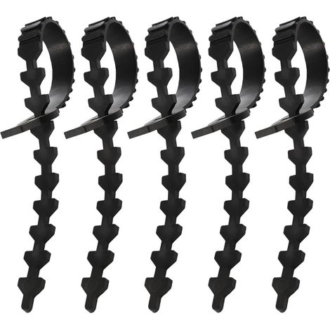 5 pièces Lot de Sangles Caoutchouc Réglables pour Arbres Attaches Flexibles (1/5)
