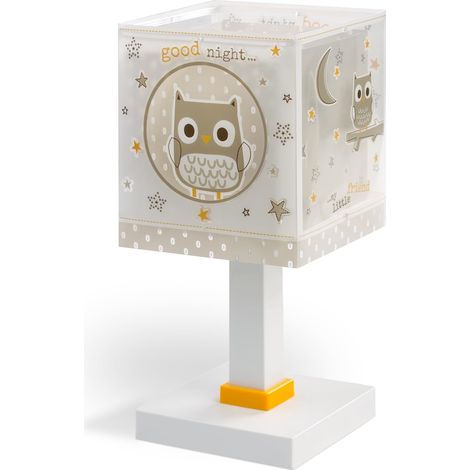 Lampe de chevet ou de table enfant Good Night Hibou, 63391N, G4 - LED 4 W - Ampoule incluse (1/5)