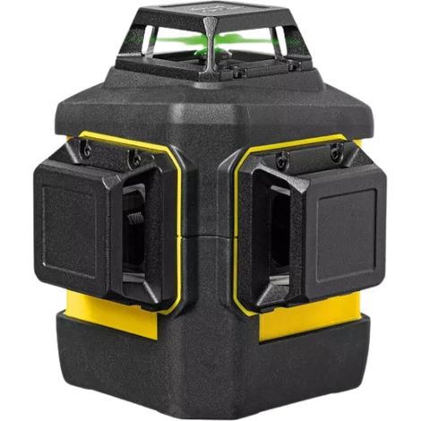 Stabila – Laser multiligne vert 3 lignes 360° – Autonivelant jusqu'à 40m – IP65 – Avec batterie et chargeur – 19797