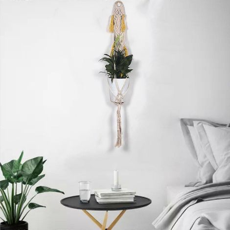 Panier suspendu d'intérieur exquis, lavable, simple et élégant. (1/4)