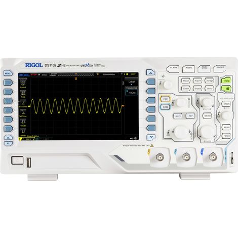 Rigol DS1102Z-E Digital-Oszilloskop 100 MHz 2-Kanal 1 GSa/s 24 Mpts 8 Bit Digital-Speicher (DSO) 1 (1/5)
