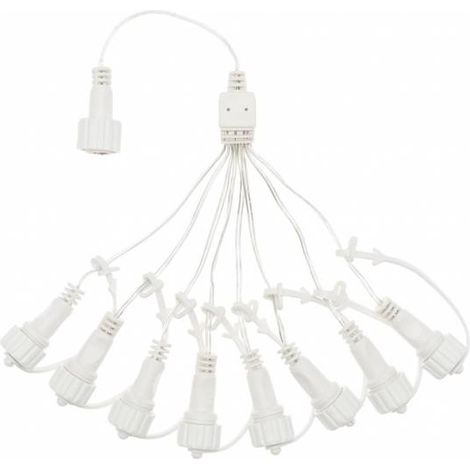 Multi connecteurs 8 sorties IP44 pour guirlandes et décorations de la gamme SMART Connect 31V Lotti (1/4)