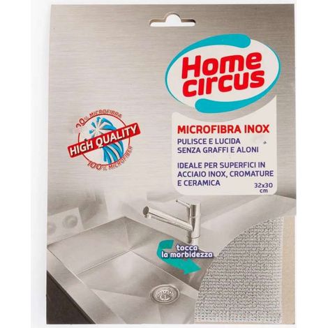 Panno Microfibra Inox 32x30