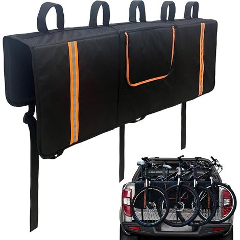 Tapis De Hayon De Camion – Coussin De Protection De Hayon De Camion, Tapis De Transport Pour 5 Vélos De Montagne Protection Stable, Accessoires De Support De Voiture, Tapis De Hayon De Camion Étanch