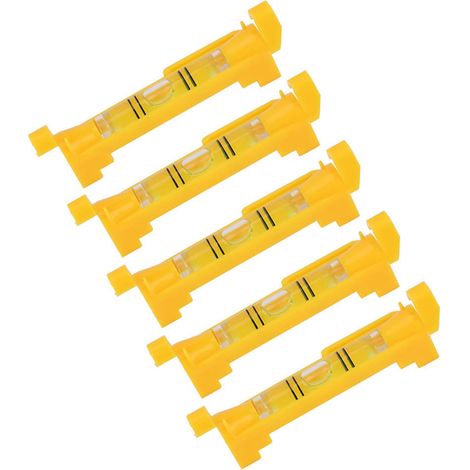5 mini niveaux à bulle à corde, niveau à bulle suspendu (1/5)