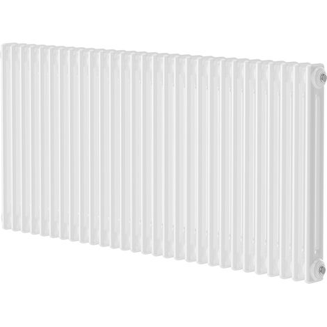 Colosseum White 600mm x 1340mm Double Panel Radiator (1/5)
