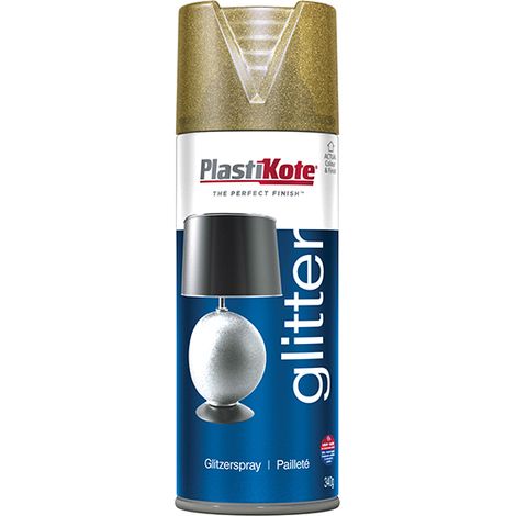 PlastiKote Glitter Effect Spray Gold 400ml PKT172