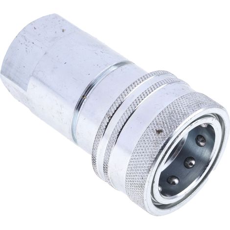 Raccord hydraulique rapide RS PRO, Femelle en Acier 3/4pouces ( Prix pour 1 ) (1/4)