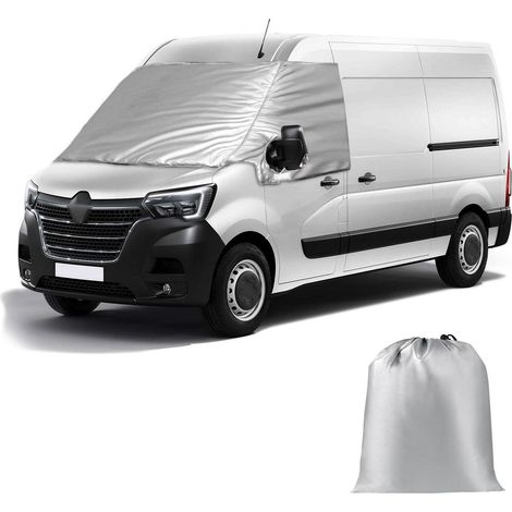 Frontscheibenabdeckung für Renault Master/Opel Movano/Nissan NV400 2010-2023, Sonnenschutz & Eisschutz (1/5)