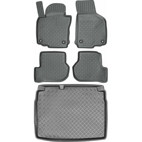 Set di tappetini per auto e tappetino per bagagliaio per Volkswagen Golf VI Hatchback dal 2008 al 2012 (1/5)