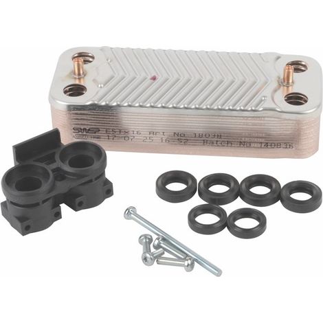 Scambiatore sanitario 14 piastre - DIFF per Chaffoteaux : 61302409-01