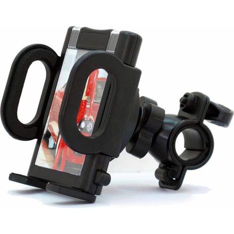TRADE SHOP - Supporto Moto 2041 Max 120mm 360°rotazione Portacellulare Universale Mp3 Mp4 Gps -